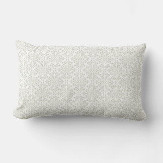 Coussin Rectangle Snowflakes Art Déco