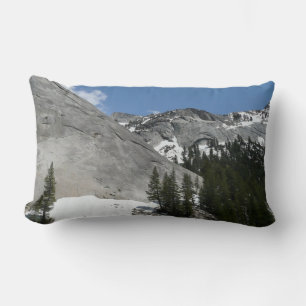Coussin Rectangle Snowy Granite Domes I au parc national Yosemite