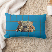 Coussin Rectangle Soins infirmiers pour bébé en peluche personnalisé (Couverture)