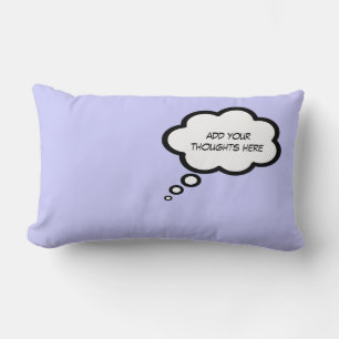 Coussin Rectangle songe dessin animé bulle