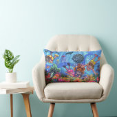 Coussin Rectangle Sous la mer Snorkeling Kids Art (Chaise)