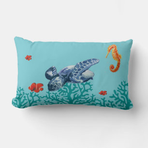 Coussin Rectangle Sous l'océan