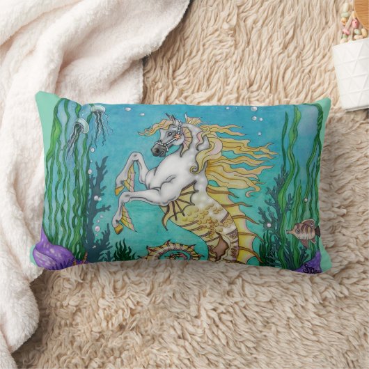 Coussin Rectangle Sous WaterHorse (Couverture)