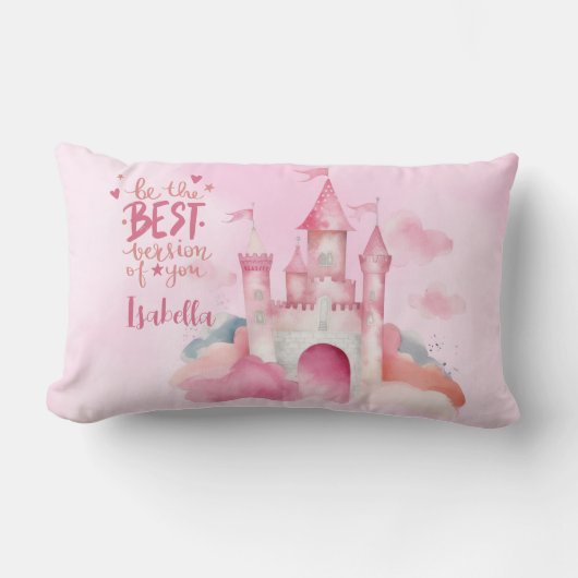 Coussin Rectangle Soyez la meilleure version de vous (Recto)