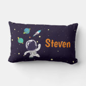 Coussin Rectangle Spaceman Explorant L'Espace (Verso)
