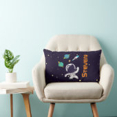 Coussin Rectangle Spaceman Explorant L'Espace (Chaise)