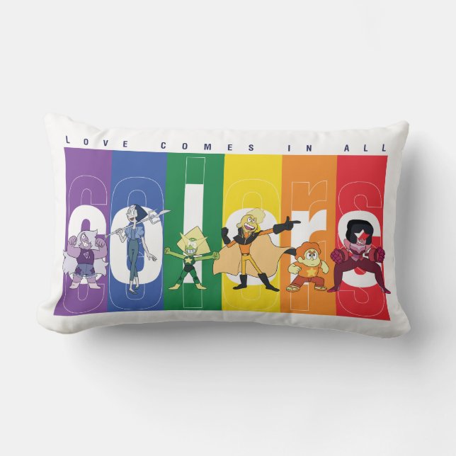 Coussin Rectangle Steven Universe - L'Amour Arrive Dans Toutes Les C (Recto)