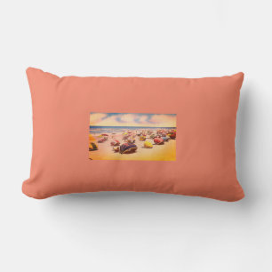 Coussin Rectangle Steward Beach, Galveston, Texas