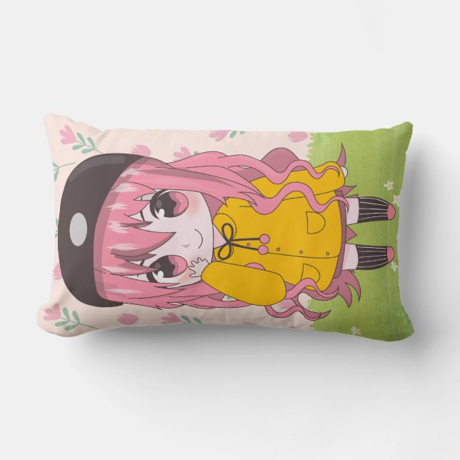 Coussin Rectangle style dessin animé (Recto)