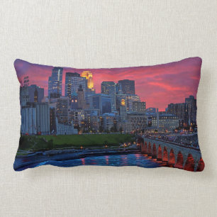 Coussin Rectangle Sucrerie d'oeil de Minneapolis