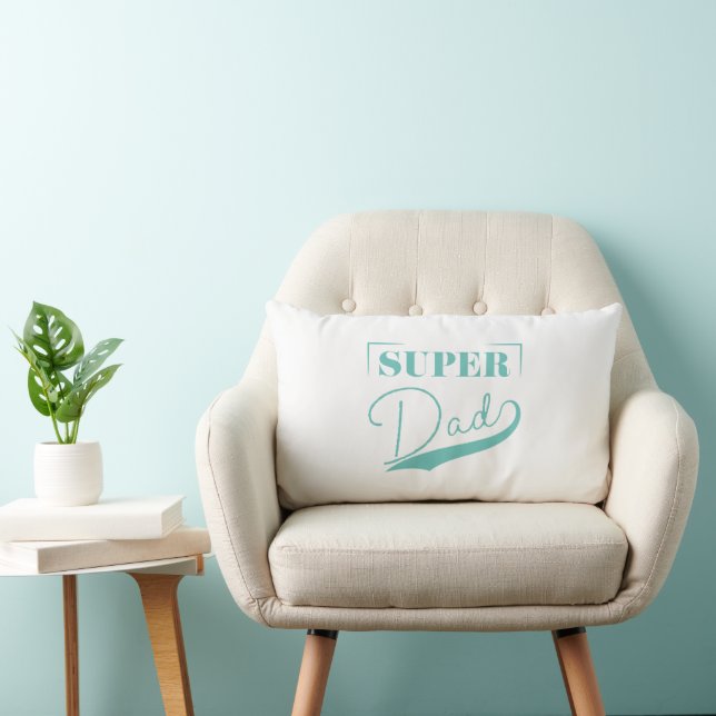 Coussin Rectangle Super papa (Chaise)