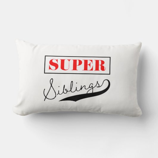 Coussin Rectangle Super sibling (Recto)