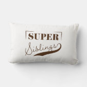 Coussin Rectangle Super sibling (Verso)