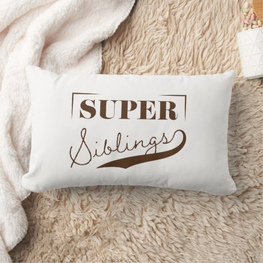 Coussin Rectangle Super sibling (Couverture)