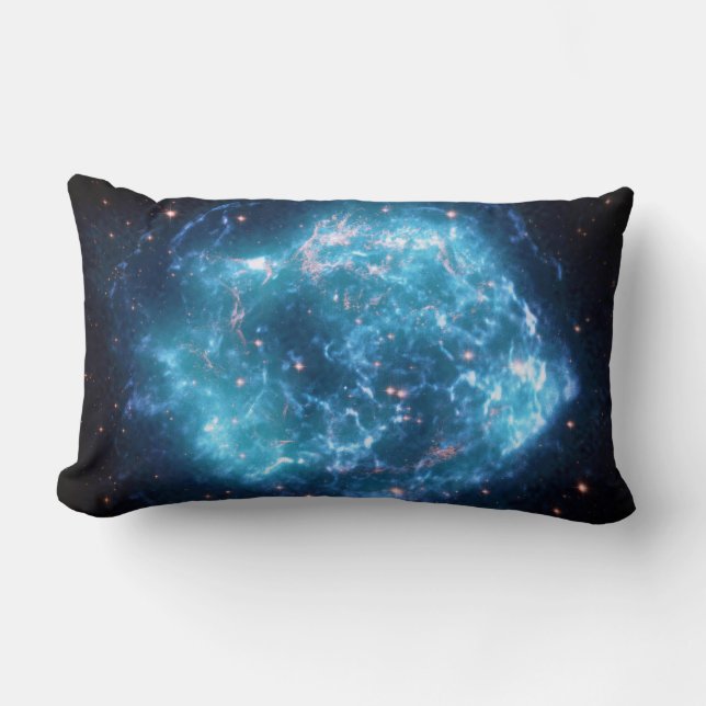 Coussin Rectangle Supernova Resnant Cassiopée A (Recto)