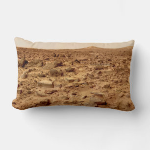 Coussin Rectangle Surface rocheuse de la planète Mars