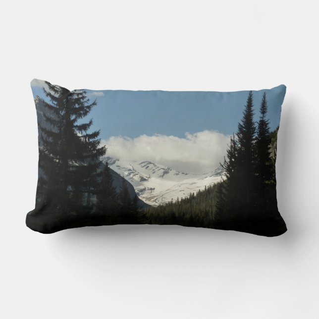 Coussin Rectangle Surplomb du glacier Jackson au parc national de Gl (Recto)
