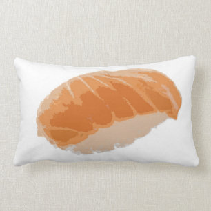 Coussin Rectangle Sushi saumonés de Nigiri