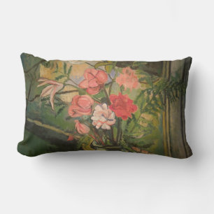 Coussin Rectangle Suzanne Valadon Fleurs devant une fenêtre