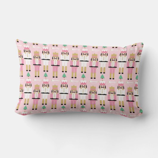 Coussin Rectangle Sweet Pastel Nutcracker Noël (Verso)