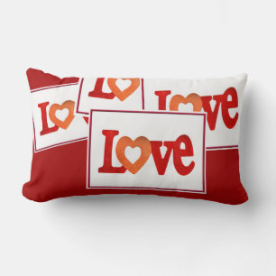 Coussin Rectangle Symbole d'amour