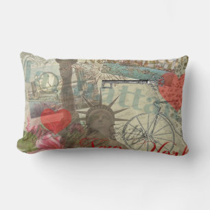 Coussin Rectangle Symbole d'Art de New York