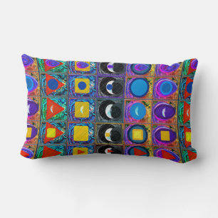 Coussin Rectangle Symboles élémentaires Motif Meditation Aid Tattva