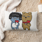 Coussin Rectangle T-shirt Couple - Frodo & Neo (Couverture)