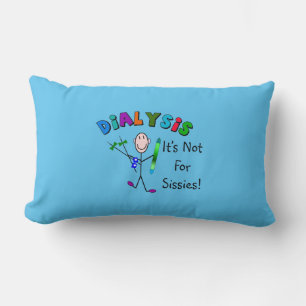 Coussin Rectangle T-shirt Dialyse "Ce n'est pas pour les missiles"