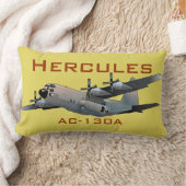 Coussin Rectangle T-shirt Hercules C-130 (Couverture)