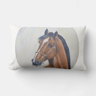 Coussin Rectangle T-Shirt Portrait de Cheval Majestueux