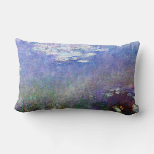 Coussin Rectangle Tableau de Water Lilies par Claude Monet