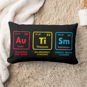 Coussin Rectangle Tableau périodique des éléments de sensibilisation
