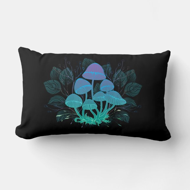 Coussin Rectangle Tabourets dans Bushes (Recto)
