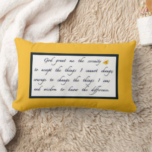 Coussin Rectangle Tapisser serenity prayer