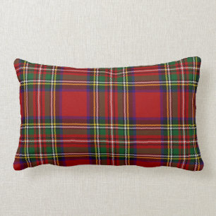Coussin Rectangle Tartan de stadier PixDezines