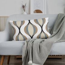 Taupe Beige Tan Gris Blanc Noir Vagues d'oignon