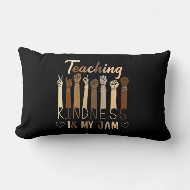 Coussin Rectangle Teaching Kindness (Recto)