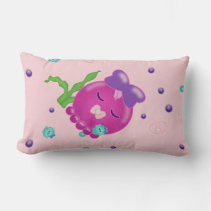 Coussin Rectangle Temps de sommeil Baby Girl Kawaii Octopus