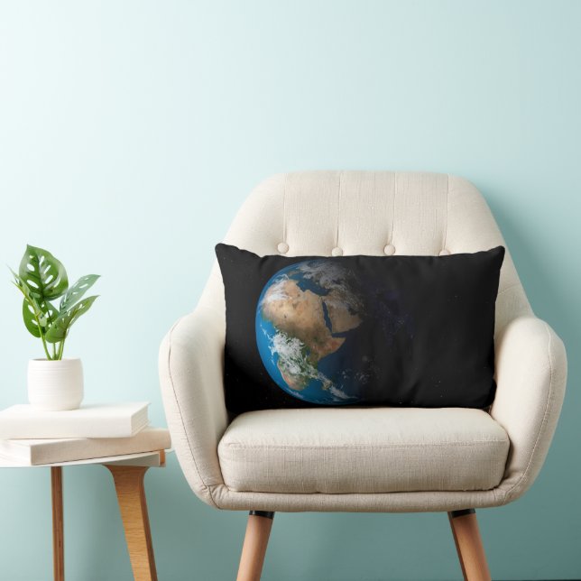 Coussin Rectangle Terre Pleine Montrant Des Nuages Simulés Sur L'Afr (Chaise)