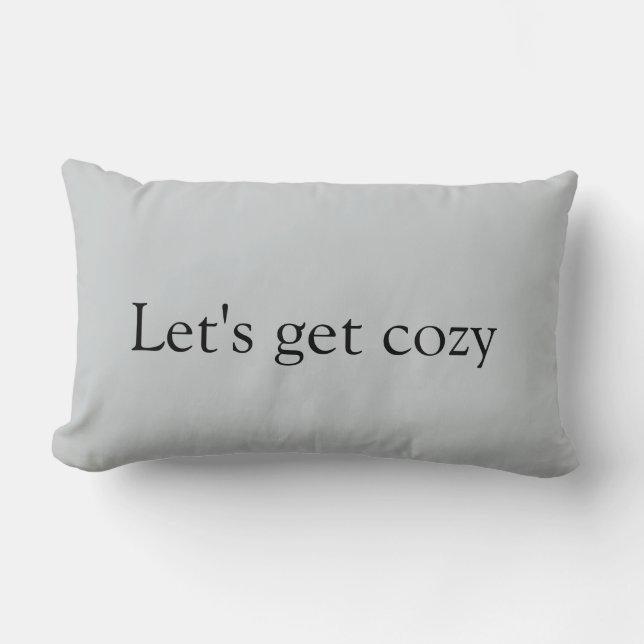 Coussin Rectangle Texte personnalisé (Recto)
