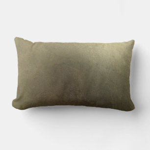 Coussin Rectangle Texture Abstraite de feuille d'or moderne