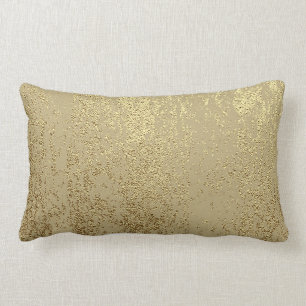 Coussin Rectangle Texture de grunge d'or pour créer un effet déprimé