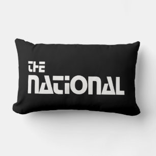 Coussin Rectangle The National - Habillage promotionnel (1980)