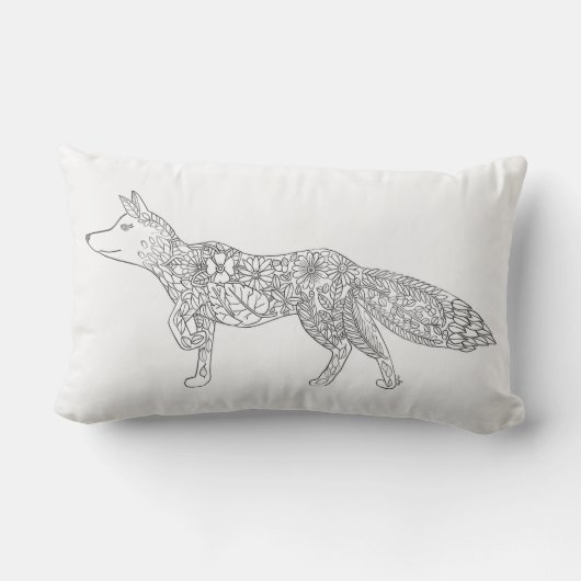 Coussin Rectangle Three Buses (Verso)