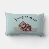 Coussin Rectangle Throw Pillow (Verso)