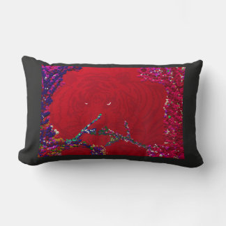 Coussin Rectangle Tigre rouge dans l'Elysée