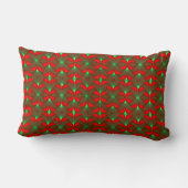 Coussin Rectangle Tissu : Polyester brossé Faire une déclaration san (Verso)