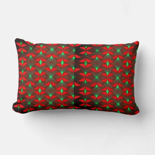 Coussin Rectangle Tissu : Polyester brossé Faire une déclaration san (Recto)