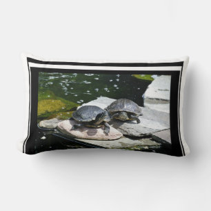 Coussin Rectangle Tortues jumelles -